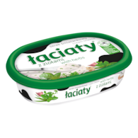 ŁACIATE SEREK TWAROGOWY Z ZIOŁAMI 135g/12