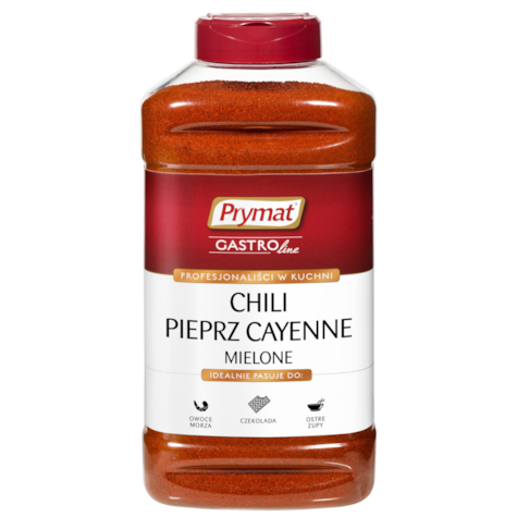 PRYMAT CHILI - PIEPRZ CAYENNE 720g/9 PET