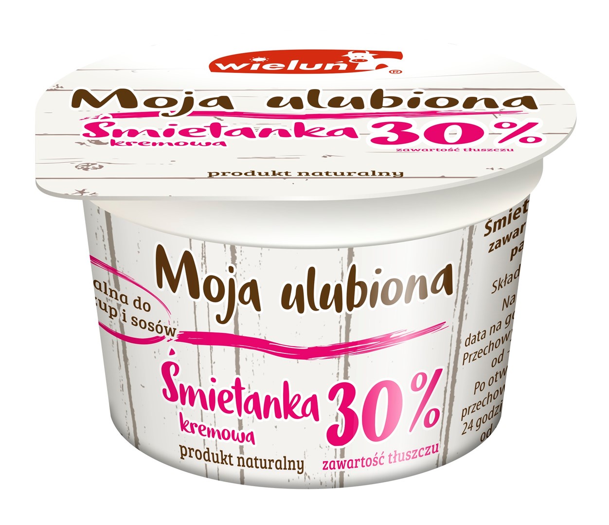 WIELUŃ ŚMIETANKA 30% 200g/12