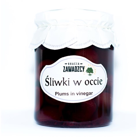 BRACIA ŚLIWKI W OCCIE 500g/250g (8)