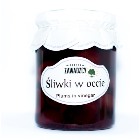 BRACIA ŚLIWKI W OCCIE 500g/250g (8)