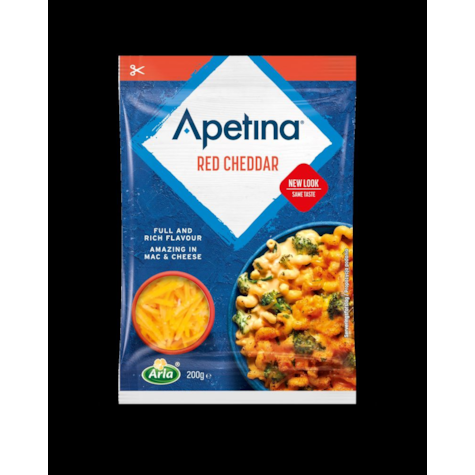 ARLA APETINA WIÓRKI RED CHEDDAR 200g/12