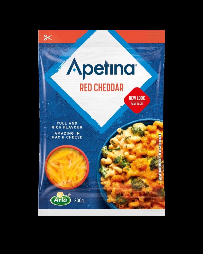 ARLA APETINA WIÓRKI RED CHEDDAR 200g/12