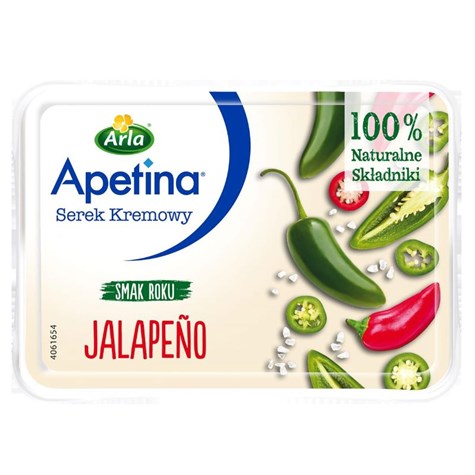 ARLA APETINA SERKI KREMOWE 125g/12 JALAPENO