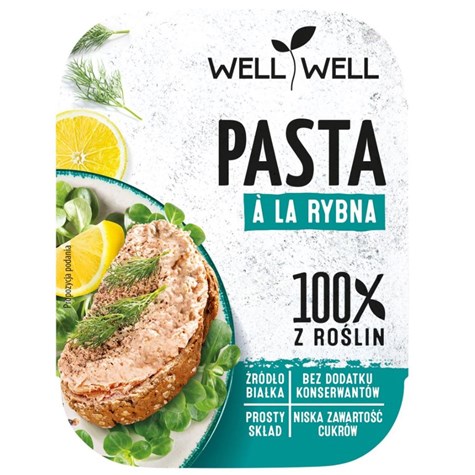 WELL PASTA A LA RYBNA ROŚLINNA 125g/6