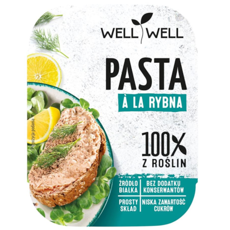 WELL PASTA A LA RYBNA ROŚLINNA 125g/6