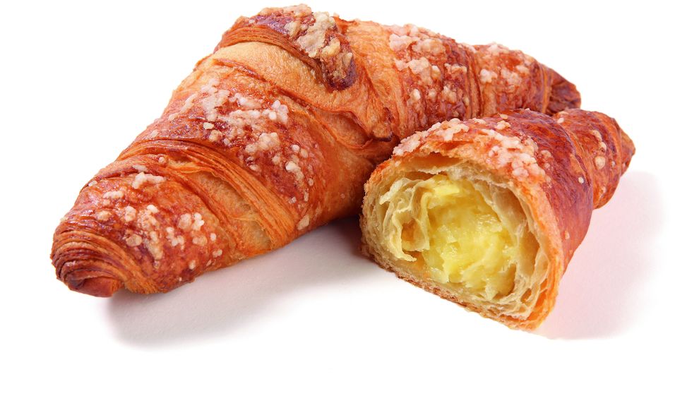 DELIFRANCE CROISSANT Z KREMEM WANIL-CYTRY 90g/48