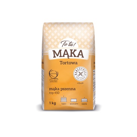 MĄKA TOTA PSZENNA TORTOWA 1kg/10 typ 450