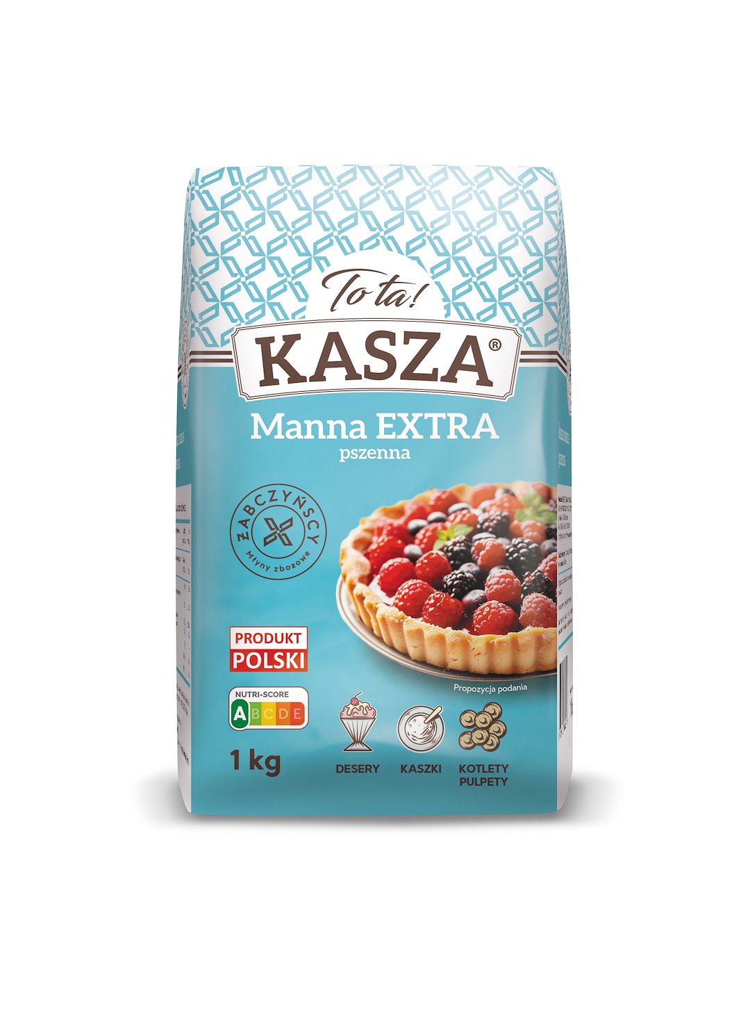 TOTA KASZA MANNA 1kg/10