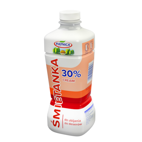 PIĄTNICA HORECA ŚMIETANKA UHT 30% 1L/6