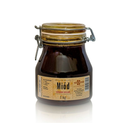 APIMAR MIÓD GRYCZANY 1kg/4 słoik