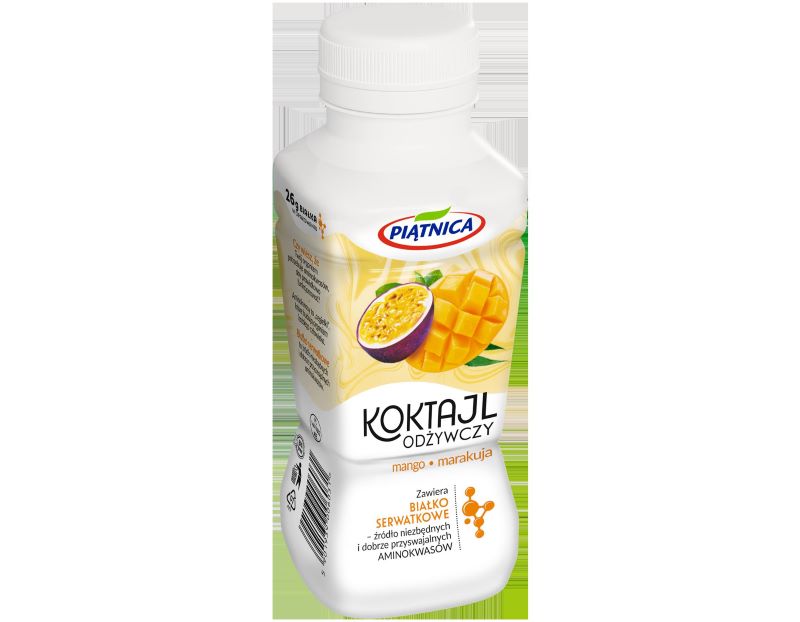 PIĄTNICA KOKTAJL MANGO/MARAKUJA/OWIES 250ml/12
