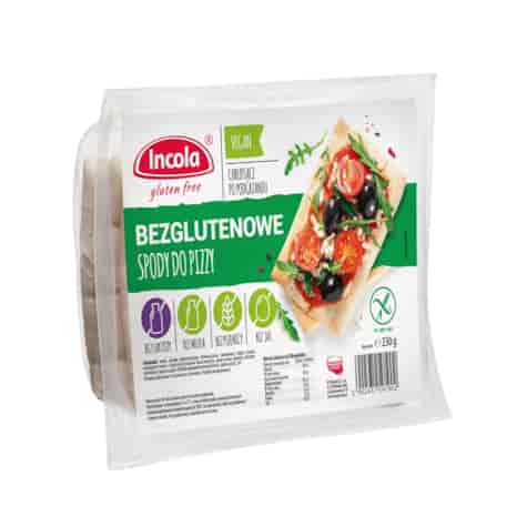 INCOLA SPODY DO PIZZY (3szt.) 230g/12 BEZGLUTENOWE