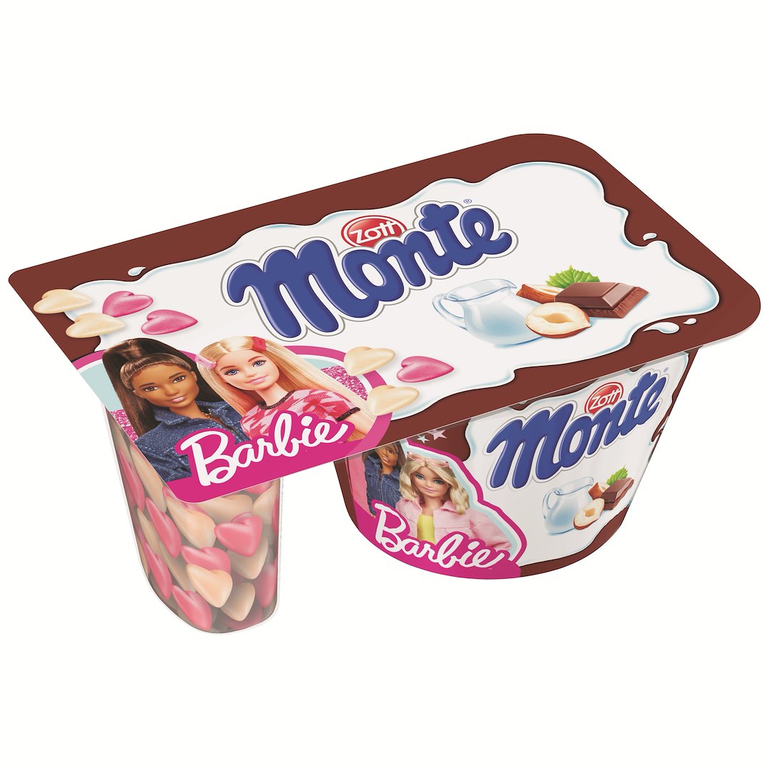 ZOTT MONTE Z DODATKAMI 125g/10 Hot Wheels/Barbie