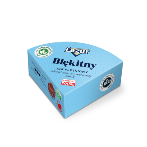 LAZUR SER BŁĘKITNY ĆWIARTKA ok. 0,3kg