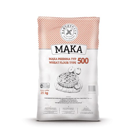 MĄKA TOTA PSZENNA 25kg typ 500