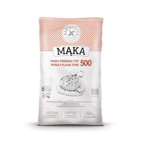 MĄKA TOTA PSZENNA 25kg typ 500