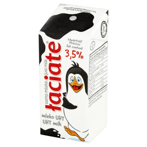 ŁACIATE MLEKO UHT 0,2L    3,5%    /12