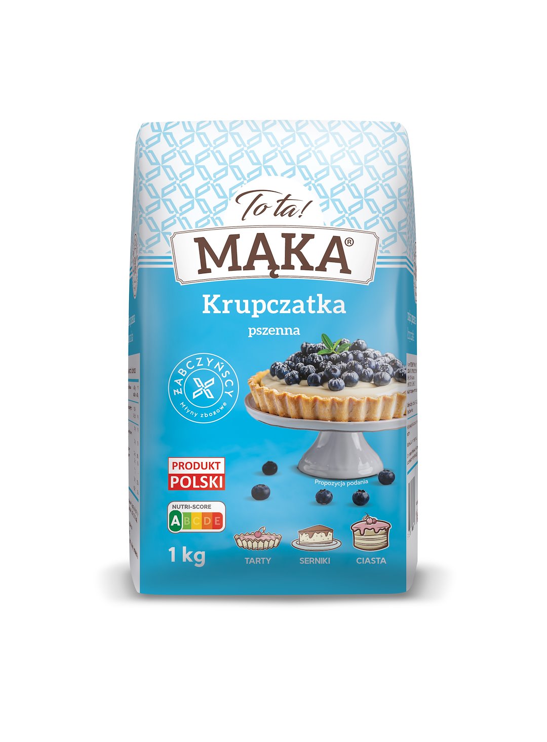 MĄKA TOTA PSZENNA KRUPCZATKA 1kg/10