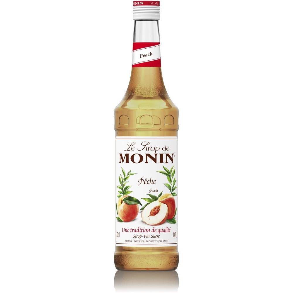 MONIN SYROP BRZOSKWINIOWY PEACH 0,7L/6