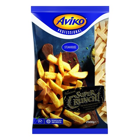 AVIKO FRYTKI STEAKHOUSE SUPER CRUNCH 2,5kg/4
