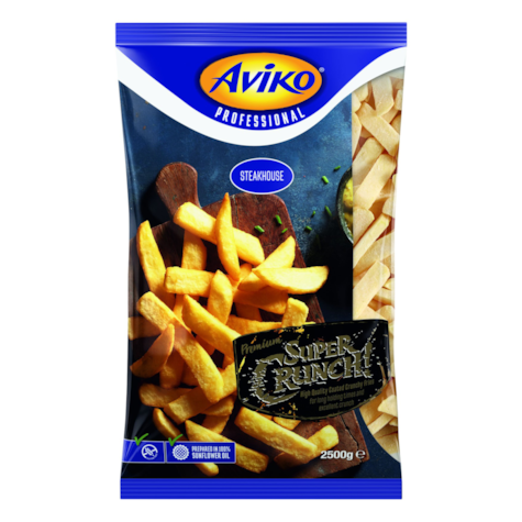 AVIKO FRYTKI STEAKHOUSE SUPER CRUNCH 2,5kg/4