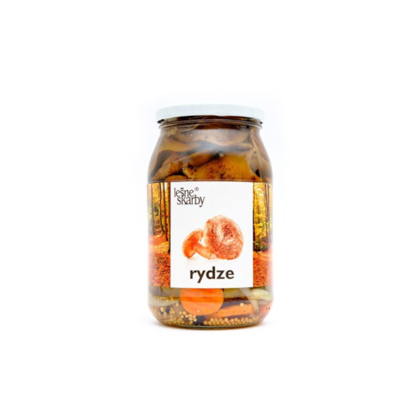 LEŚNE SKARBY RYDZE MARYNOWANE 800g/455g/4