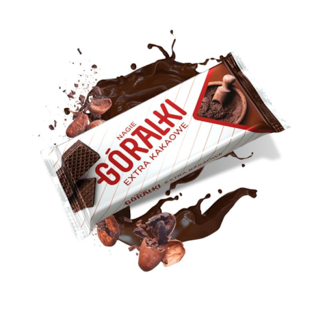BATON GÓRALKI NAGIE KAKAOWE 28x42g POLONIA