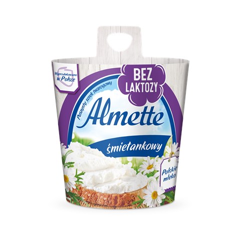 HOCHLAND ALMETTE 150g ŚMIETANKA BEZ LAKTOZY (24)