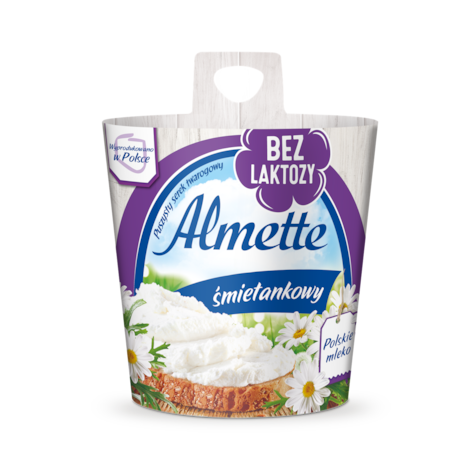 HOCHLAND ALMETTE 150g ŚMIETANKA BEZ LAKTOZY (24)
