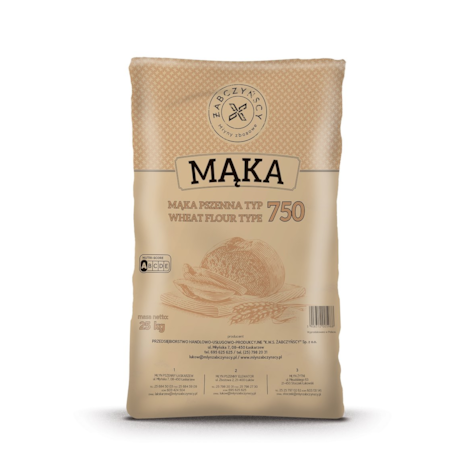 MĄKA TOTA PSZENNA CHLEBOWA 25kg typ 750