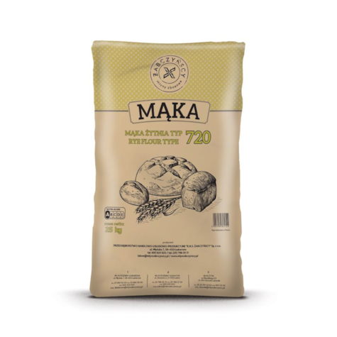 MĄKA TOTA ŻYTNIA 25kg typ 720