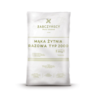 MĄKA TOTA ŻYTNIA RAZOWA 25kg typ 2000
