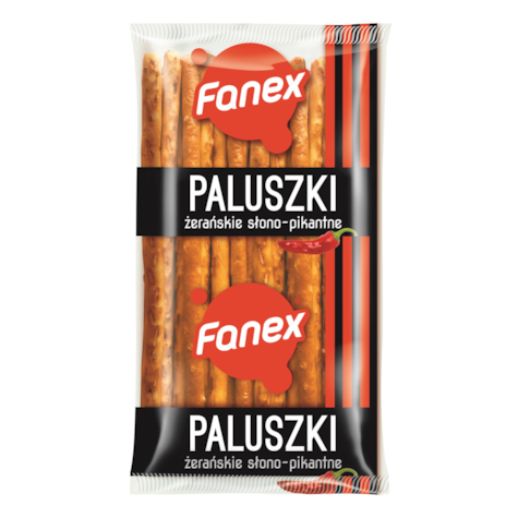 FANEX PALUSZKI SŁONO-PIKANTNE 100g/30