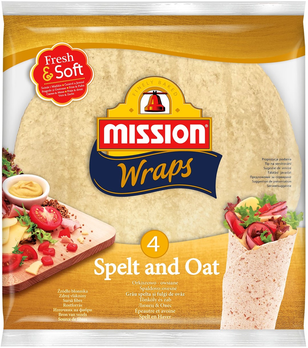 MISSION WRAPS ORKISZOWO-OWSIANY 4x25cm 245g/16