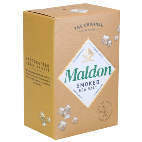 Q SÓL MORSKA W PŁATKACH WĘDZONA MALDON 125g/12
