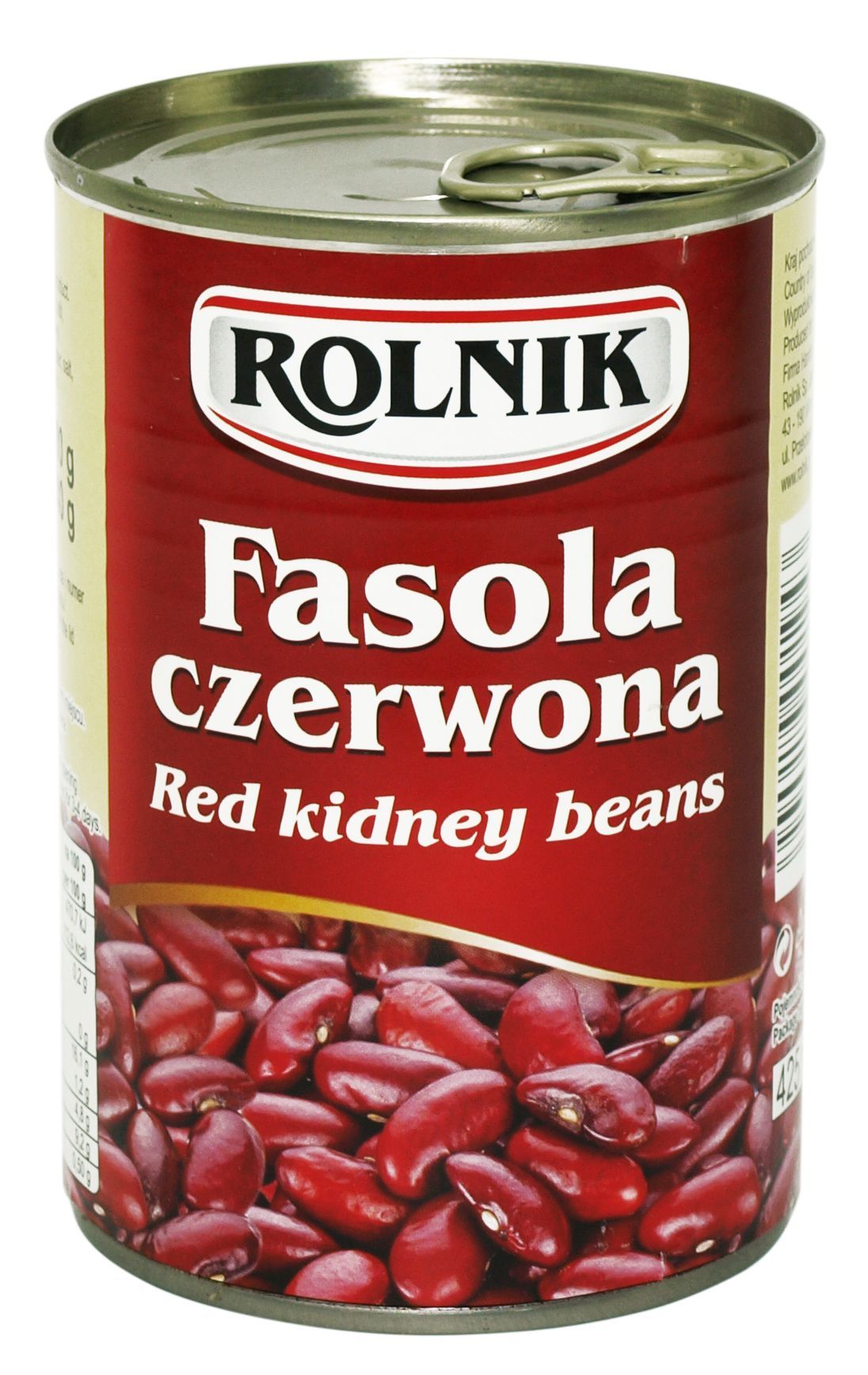 ROLNIK FASOLA CZERWONA 400g/240g (12)