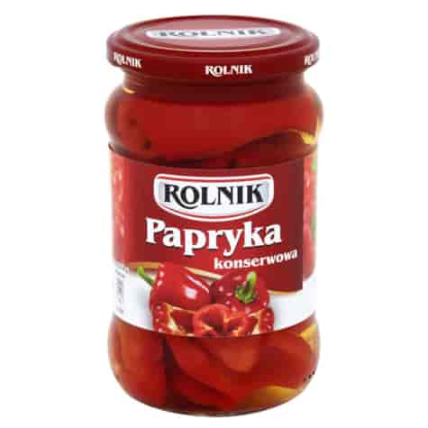 ROLNIK PAPRYKA ĆWIARTKI 340g/160g (6)