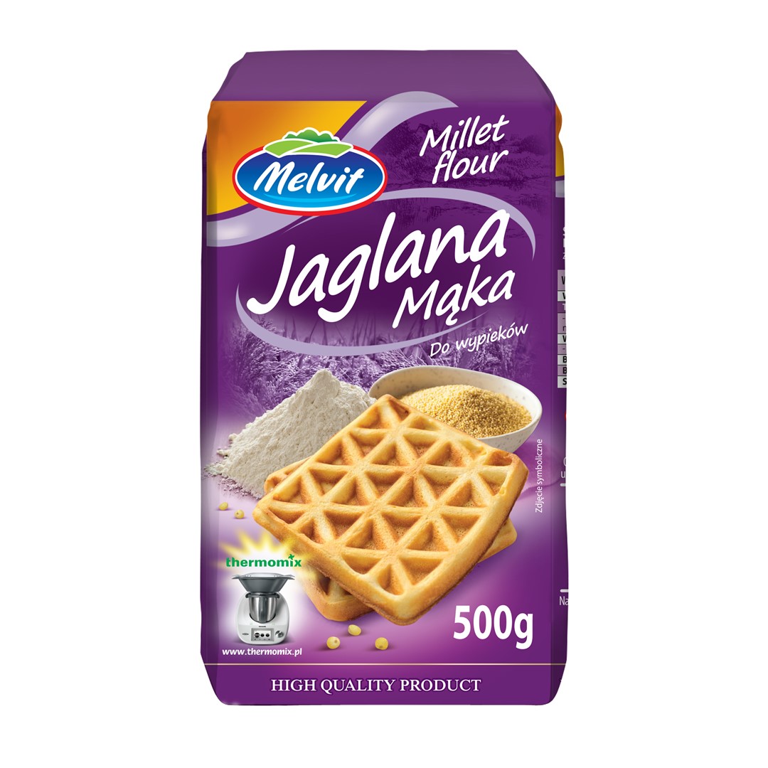 MELVIT MĄKA JAGLANA 500g/12