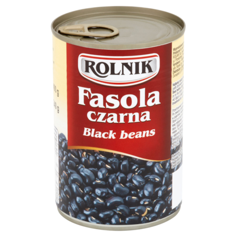 ROLNIK FASOLA CZARNA 400g/240g (12)