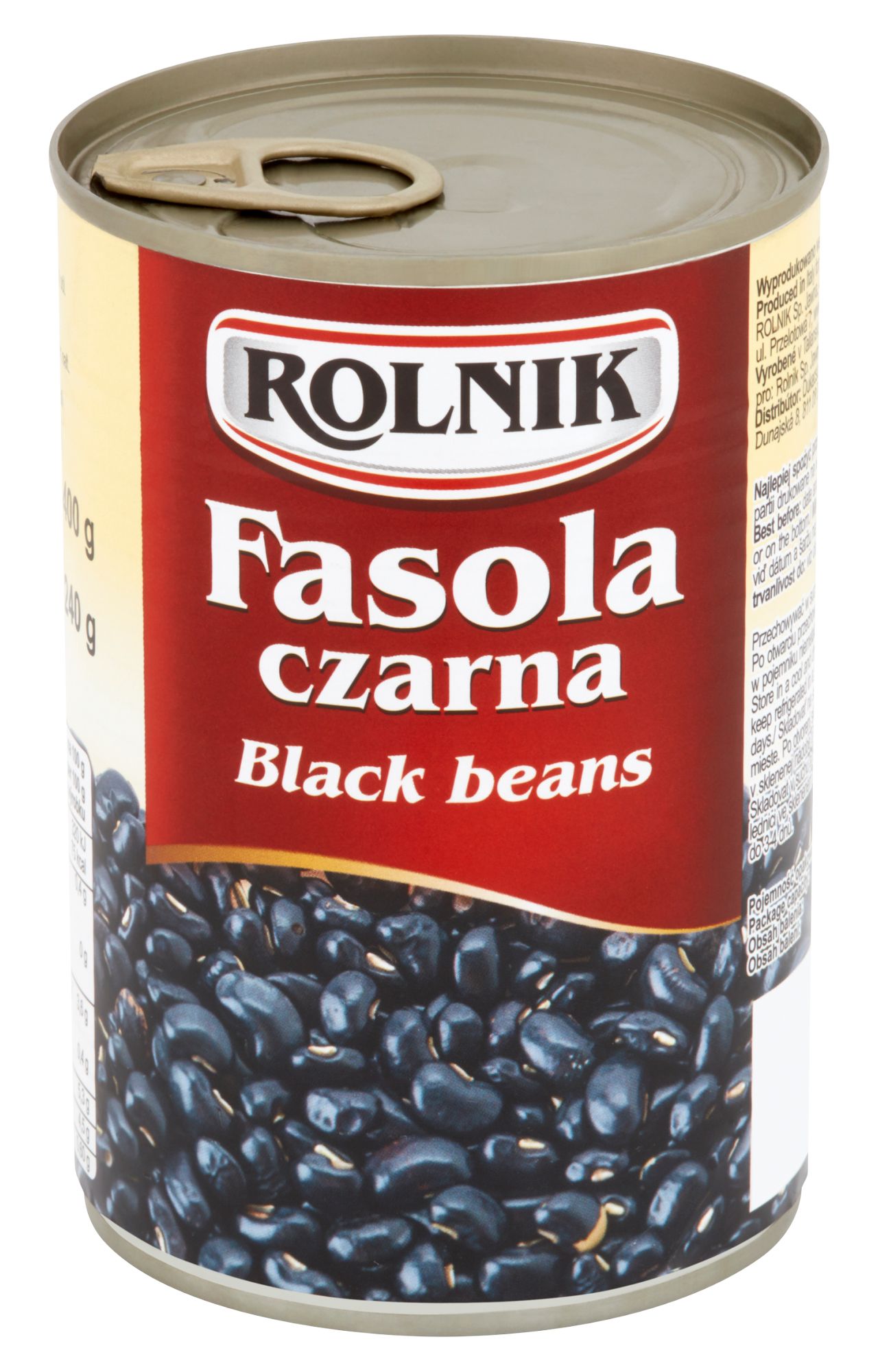 ROLNIK FASOLA CZARNA 400g/240g (12)