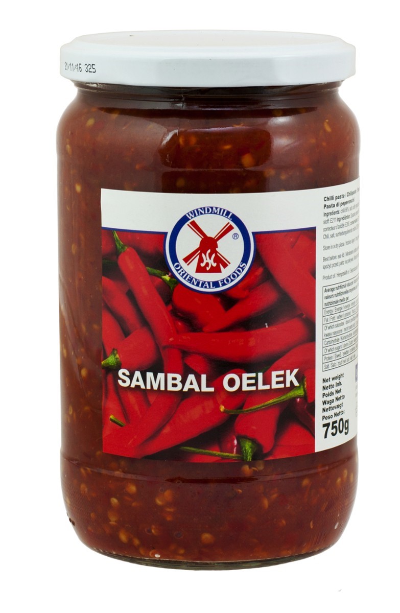 Q SOS SAMBAL OELEK 750g/6 WINDMILL