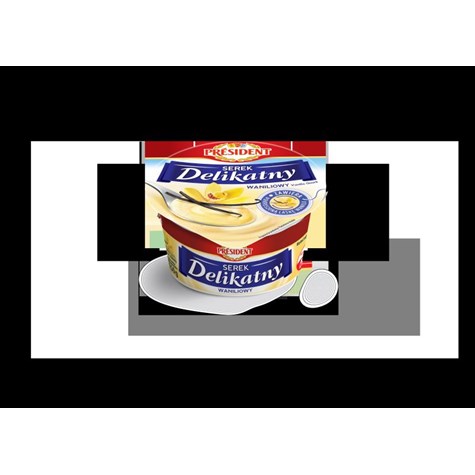 PRESIDENT SEREK DELIKATNY WANILIOWY 150g/12