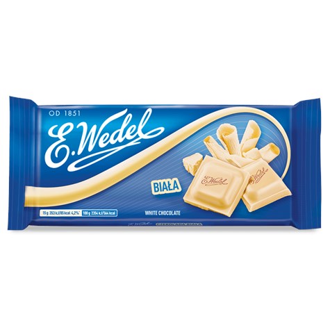 WEDEL CZEKOLADA BIAŁA 80g/22
