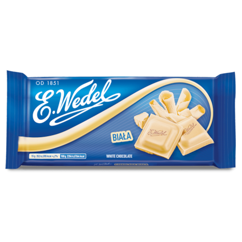 WEDEL CZEKOLADA BIAŁA 80g/22