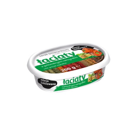 ŁACIATE SEREK ŚMIETANKOWY GRILLOWANE WARZYW 200g/8