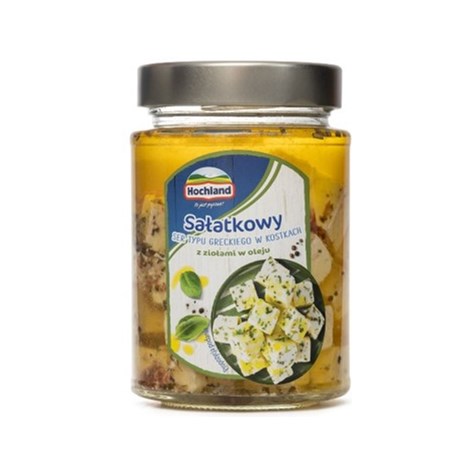 HOCHLAND SAŁATKOWY W OLEJU Z ZIOŁAMI 300g/6