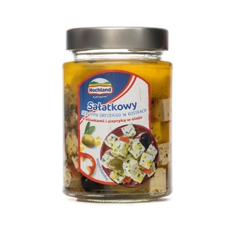 HOCHLAND SAŁATKOWY W OLEJU 300g/6