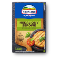 HOCHLAND GRILLOWY MEDALION SEROWY POM/BAZ 2x60g/14