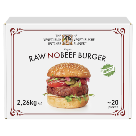 VEGETARIAN BUTCHER JAK BURGER RAW 2,26kg